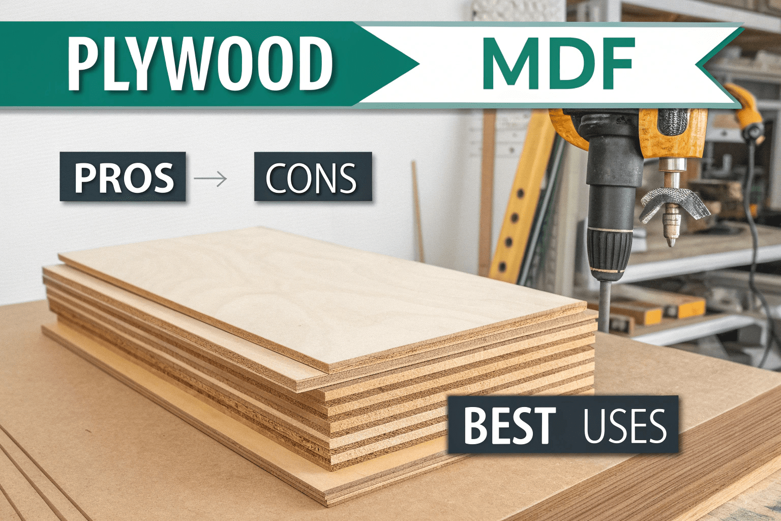 Plywood vs MDF: Which Material Do I Use and When? - Wholesale Wood Products