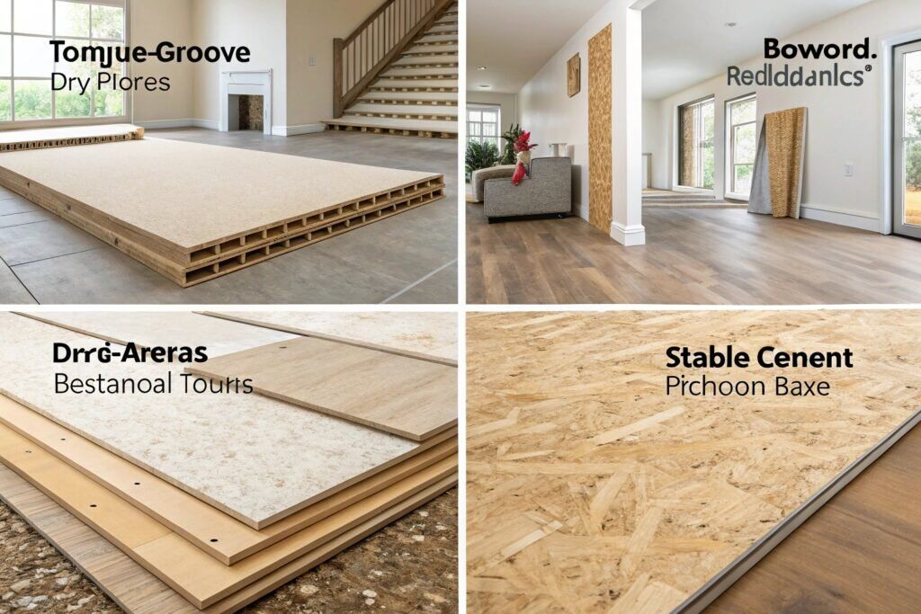 How to Select the Right Type of Subfloor Material? - Wholesale Wood ...