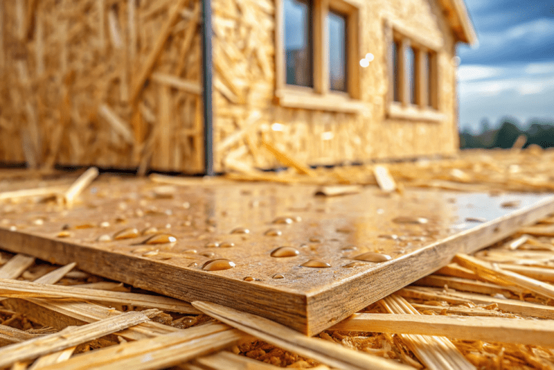 Overdriven Osb Is OSB ruined if it gets wet?